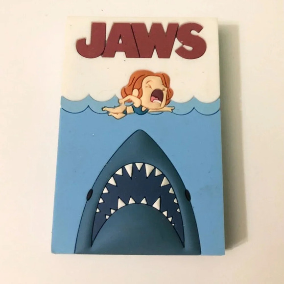 Universal  Studios Jaws Poster 3D Foam Magnet - Picture 10 of 13
